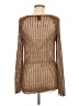 Fraiche by J Metallic Brown Pullover Sweater Size Med - Lg - photo 2