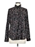 Ann Taylor LOFT Outlet Print Black Long Sleeve Blouse Size M - photo 1
