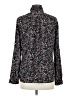 Ann Taylor LOFT Outlet Print Black Long Sleeve Blouse Size M - photo 2
