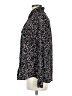 Ann Taylor LOFT Outlet Print Black Long Sleeve Blouse Size M - photo 5