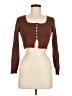 Aster Brown Cardigan Size M - photo 1