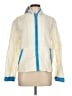 C.L.C. Color Block Ivory Raincoat Size L - photo 1
