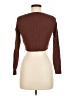 Aster Brown Cardigan Size M - photo 2