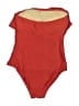 Kona Sol 100% Polyester Solid Red One Piece Swimsuit Size S - photo 2