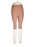 NAKEDCASHMERE Color Block Brown Active Pants Size S - photo 1
