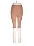 NAKEDCASHMERE Color Block Brown Active Pants Size S - photo 2