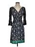 Max Studio Paisley Blue Casual Dress Size S - photo 1
