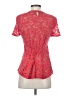 BCBGMAXAZRIA Red Short Sleeve Top Size XS - photo 2