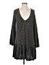 L Space Houndstooth Gray Casual Dress Size S - photo 1