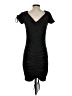 Unbranded 100% Polyester Black Casual Dress Size XXS (estimated) - photo 2