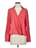 Tahari by ASL 100% Polyester Pink Long Sleeve Blouse Size S - photo 1
