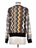 Missoni For Target 100% Polyester Brown Gray Long Sleeve Blouse Size S - photo 2
