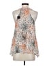 BCBGMAXAZRIA 100% Polyester Orange Sleeveless Blouse Size XS - photo 2