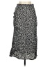 Vestique 100% Polyester Animal Print Black Casual Skirt Size S - photo 1
