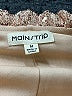 Main Strip Paisley Silver Casual Skirt Size M - photo 3