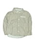 Gymboree 100% Cotton Chevron-herringbone Gray Long Sleeve Button-Down Shirt Size 3T - photo 1