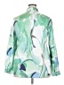 Unbranded 100% Polyester Print Green Long Sleeve Blouse Size XXL - photo 2