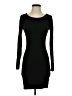 Lulus Solid Black Casual Dress Size XS - photo 1