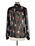 Lucky Brand Black Long Sleeve Blouse Size M - photo 2