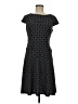 AK Anne Klein Polka Dots Black Casual Dress Size M - photo 1