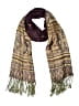 Unbranded Paisley Burgundy Scarf One size - photo 1