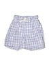 Red Beans Checkered-gingham Blue Shorts Size 5 - photo 1