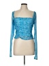 AFRM Blue Long Sleeve Top Size L - photo 1