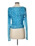 AFRM Blue Long Sleeve Top Size L - photo 2