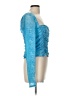 AFRM Blue Long Sleeve Top Size L - photo 4