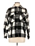 Assorted Brands 100% Polyester Plaid Gray Jacket Size M - photo 1