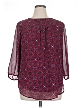St. John's Bay 3/4 Sleeve Blouse