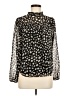 Ann Taylor LOFT 100% Polyester Black Long Sleeve Blouse Size XS - photo 1