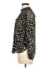 Ann Taylor LOFT 100% Polyester Black Long Sleeve Blouse Size XS - photo 5