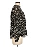 Ann Taylor LOFT 100% Polyester Black Long Sleeve Blouse Size XS - photo 4