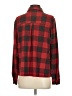 Grace & Lace Plaid Red Long Sleeve Blouse Size S - photo 2