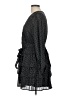Mi ami 100% Polyester Polka Dots Black Cocktail Dress Size L - photo 5