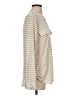 Calvin Klein Stripes Ivory Long Sleeve Blouse Size S - photo 4