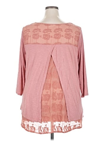 Adiva 3/4 Sleeve Top (view 2)