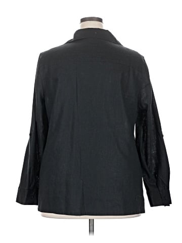 Jones New York Sport 3/4 Sleeve Button-Down Shirt (view 2)