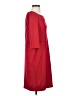 Chadwicks Solid Red Casual Dress Size 4 (petite) - photo 4