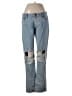 ONE X ONETEASPOON 100% Cotton Hearts Blue Jeans Size 28 waist - photo 1