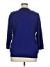 Sag Harbor Blue 3/4 Sleeve Blouse Size 1X - photo 2