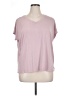 24/7 Maurices Pink Short Sleeve Top Size 0X - photo 1