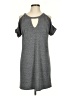Dee Elly Gray Casual Dress Size L - photo 2