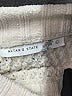 Altar'd State 100% Polyester Solid Ivory Poncho Size L - photo 6