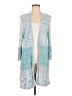 Chico's 100% Rayon Blue Teal Kimono Size Med (1) - photo 1