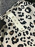 MTS 100% Polyester Animal Print Tan Short Sleeve Blouse Size M - photo 7