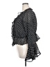 Dizzy Lizzy 100% Polyester Polka Dots Black 3/4 Sleeve Blouse Size XXL - photo 5
