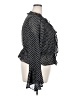 Dizzy Lizzy 100% Polyester Polka Dots Black 3/4 Sleeve Blouse Size XXL - photo 4