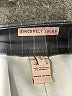 Sincerely Jules Stripes Black Gray Casual Skirt Size S - photo 3